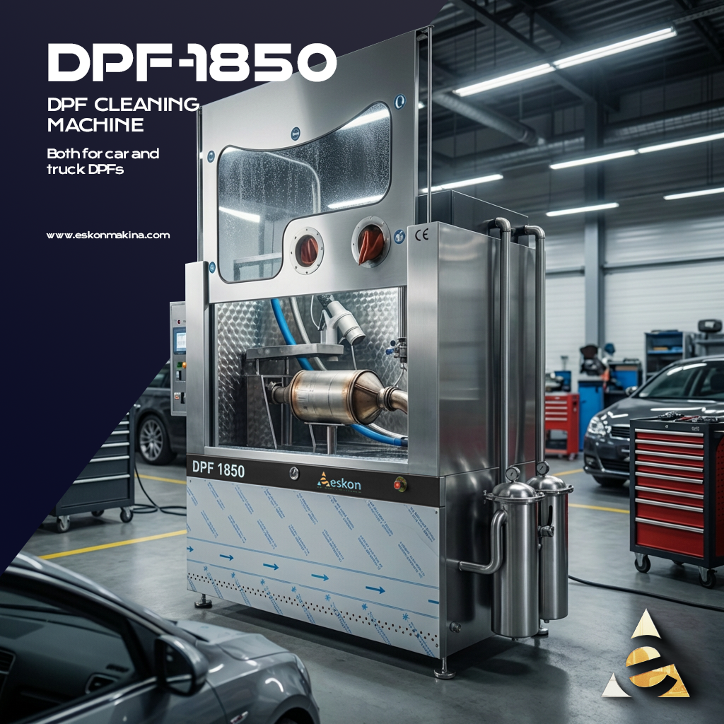 DPF Cleaning Machine for trucks cars vans